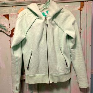 Lululemon mint green hoodie jacket